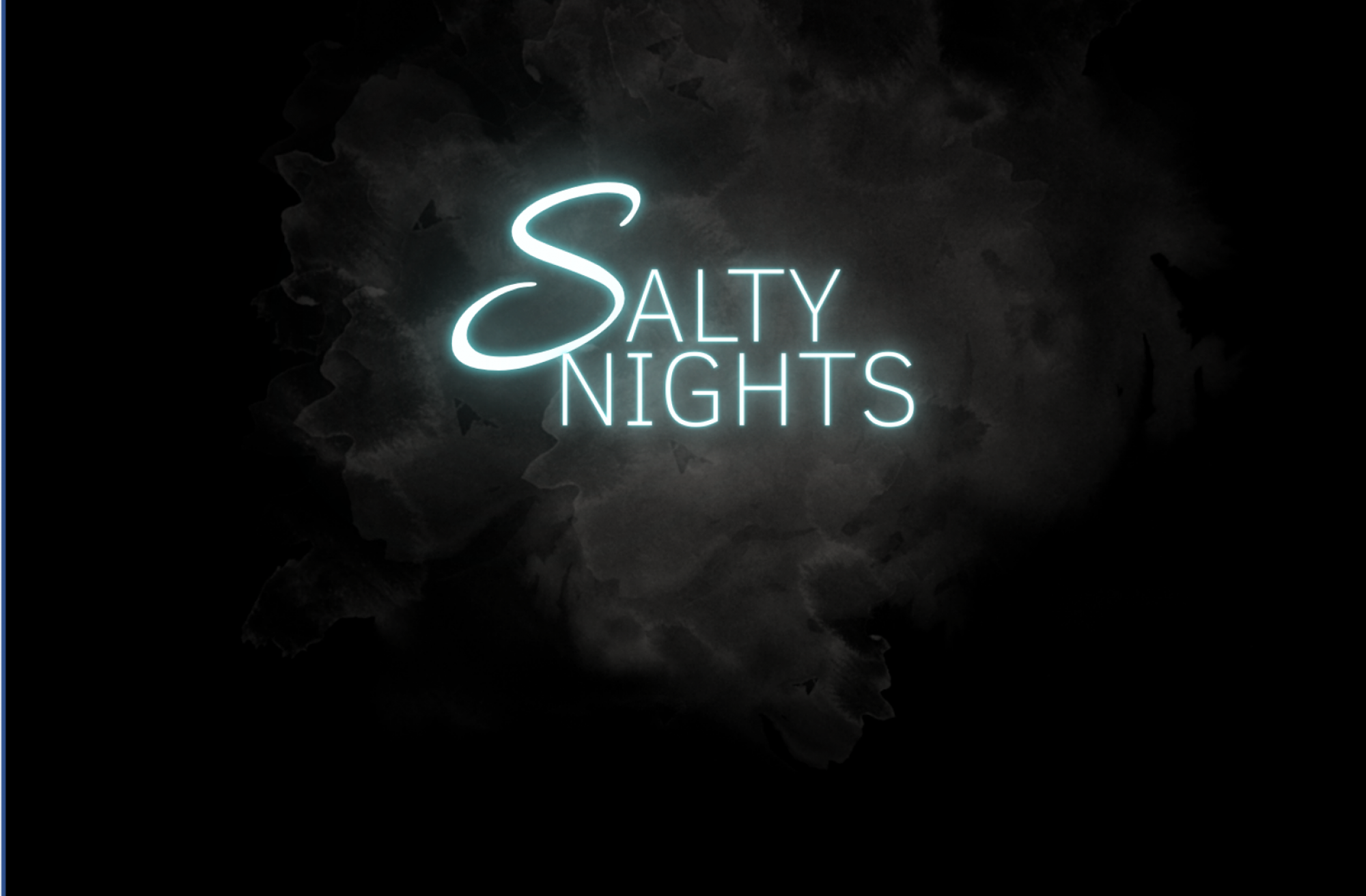 Salty Nights Logo Landing Page